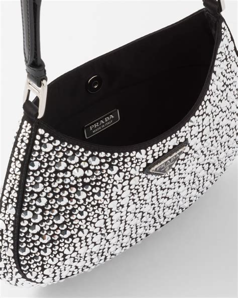 prada cleo sequin bag|Prada satin bag.